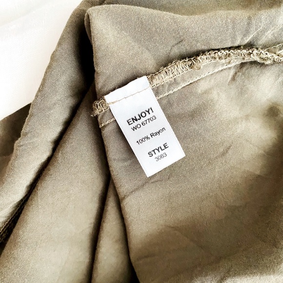 🌟HP🌟Michael Stars Olive Green Dress - Picture 12 of 13